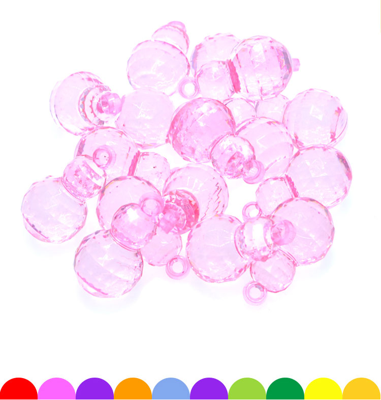 Children's Acrylic Colorful Crystal-like Transparent Gourd Beaded Toy Treasure Hunting Adventure Game Treasure Props Children's Acrylic Colorful Crystal-like Transparent Gourd Beaded Toy Treasure Hunting Adventure Game Treasure Props