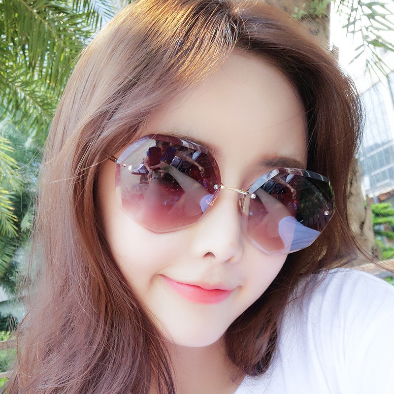 Stylish 2019 new stylish cut edge, ladies metallic, custom uv-proof stylish ladies