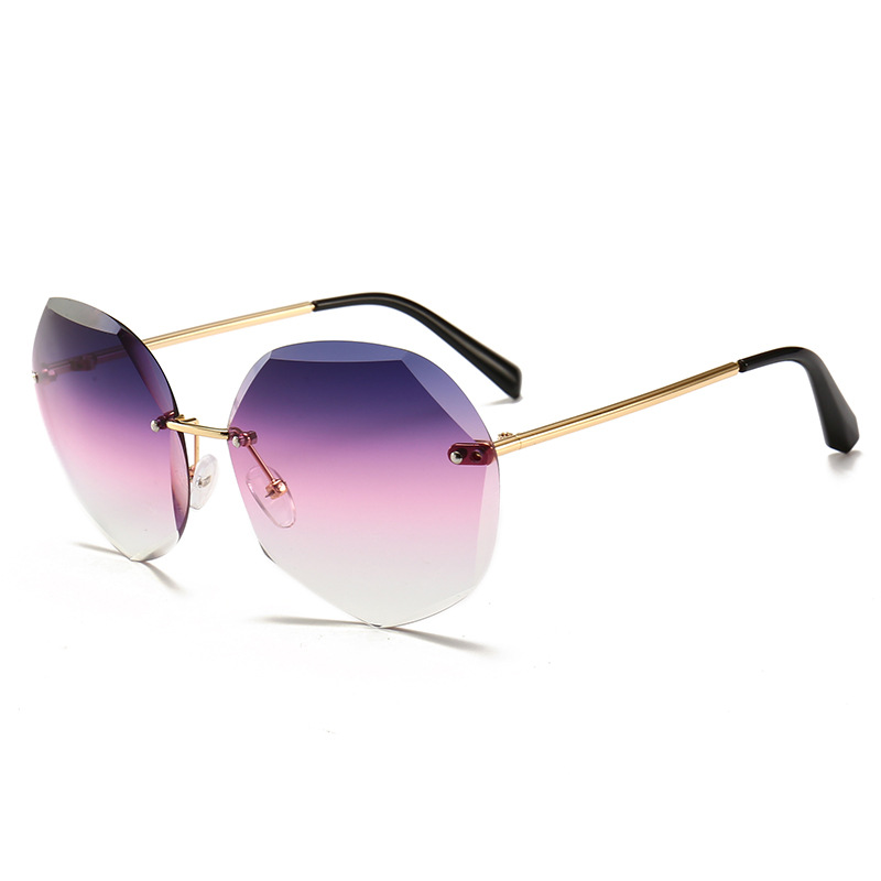 Stylish 2019 new stylish cut edge, ladies metallic, custom uv-proof stylish ladies