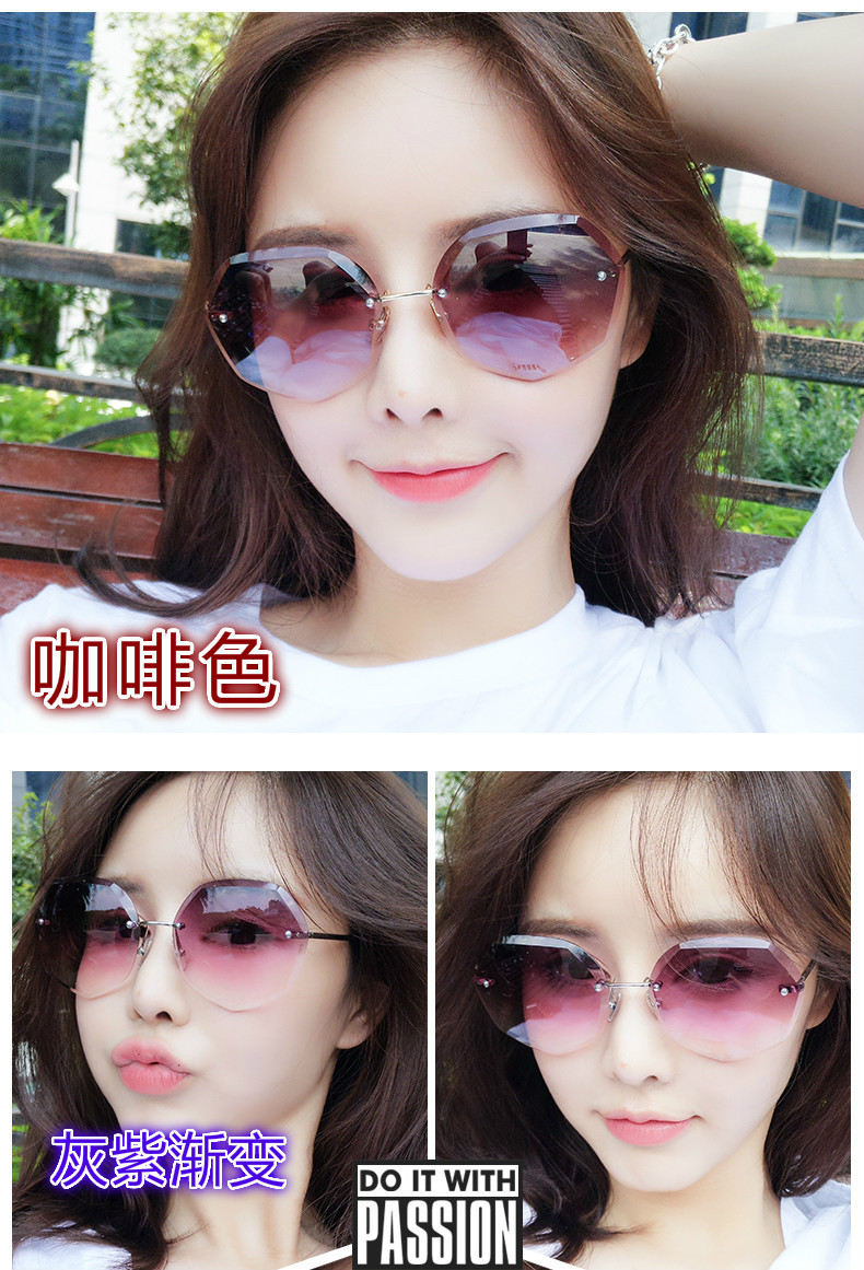 Stylish 2019 new stylish cut edge, ladies metallic, custom uv-proof stylish ladies