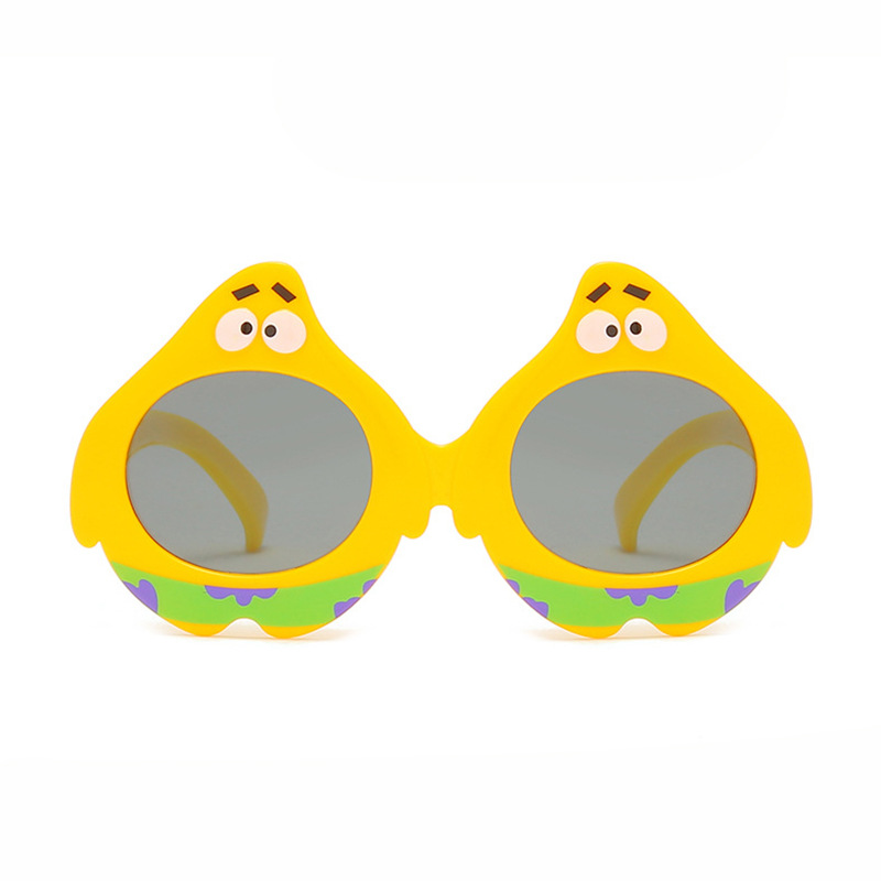 Children&#039;s Silicone Sunglasses Cartoon UV Protection Comfortable Eye-Proof Wisdom Baby Glasses Kids&#039; Sunglasses Polarized