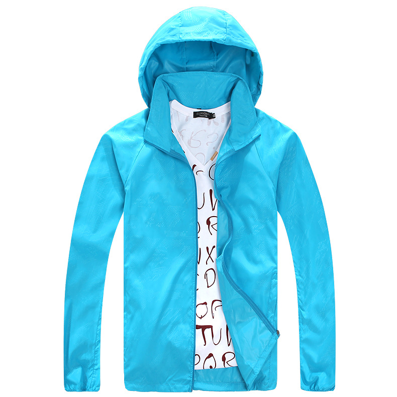 Wholesale Outdoor Skin Windbreaker UV Protection Sun Protection Clothing for Women Lightweight Breathable Fishing Sun-Proof Clothes Men Wind Shield