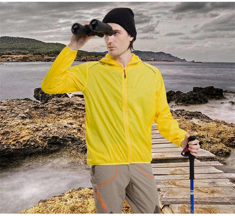 Wholesale Outdoor Skin Windbreaker UV Protection Sun Protection Clothing for Women Lightweight Breathable Fishing Sun-Proof Clothes Men Wind Shield