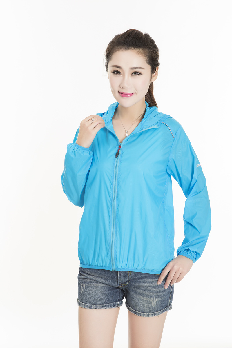Wholesale Outdoor Skin Windbreaker UV Protection Sun Protection Clothing for Women Lightweight Breathable Fishing Sun-Proof Clothes Men Wind Shield