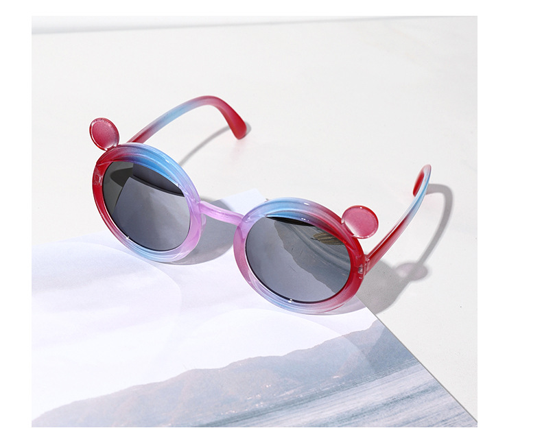 Kids Sunglasses UV-Proof Sunglasses Cute Cartoon Fashion Fairy Sunglasses Baby Foto Fashionable Glasses