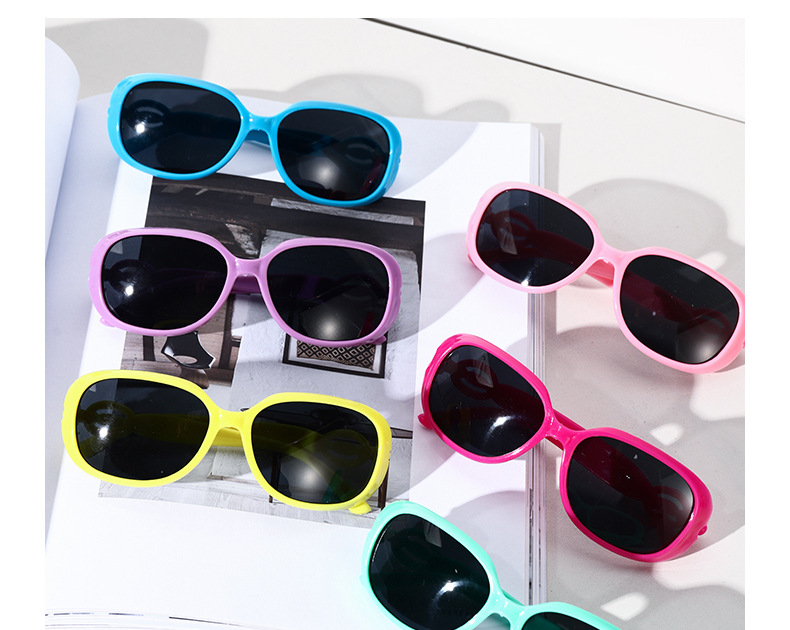 Kids Sunglasses UV-Proof Sunglasses Cute Cartoon Fashion Fairy Sunglasses Baby Foto Fashionable Glasses