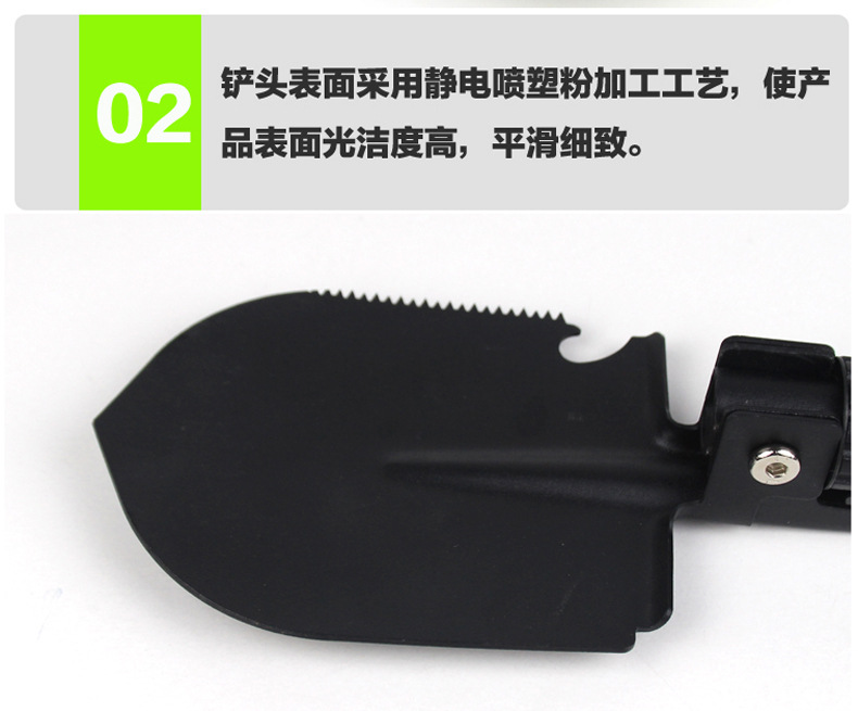 Multifunctional Outdoor Shovel German Manganese Steel Folding Camping Army Spade Shovel Combination Fishing Tool Multifunctional Outdoor Shovel German Manganese Steel Folding Camping Army Spade Shovel Combination Fishing Tool