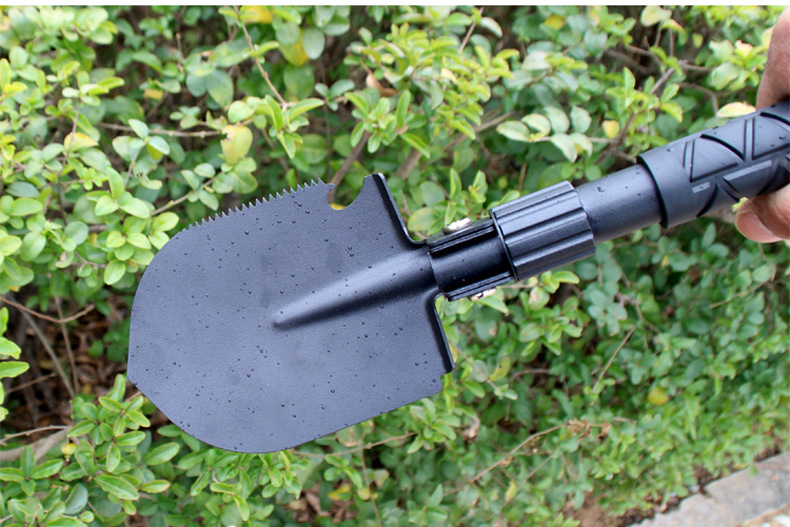 Multifunctional Outdoor Shovel German Manganese Steel Folding Camping Army Spade Shovel Combination Fishing Tool Multifunctional Outdoor Shovel German Manganese Steel Folding Camping Army Spade Shovel Combination Fishing Tool