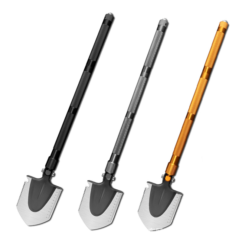 New Shovel Camping Self-Defense Multi-Function Military Shovel Outdoor Military Shovel Folding Table for CAR Military Shovel Wholesale
