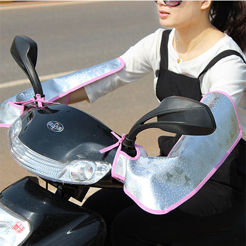 Electric Bicycle Motorcycle Sunscreen and Waterproof UV-Proof Men&#039;s and Women&#039;s Cycling Extended Sun-Proof Gloves Handle Cover