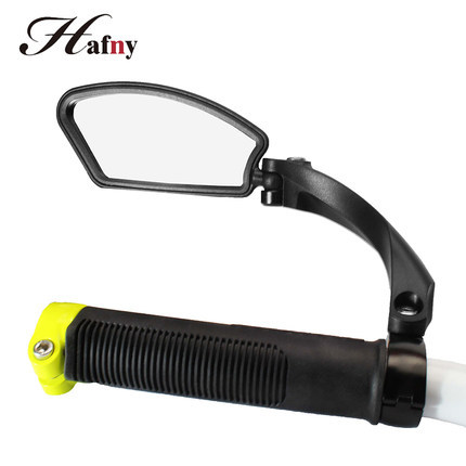 Taiwan Hafny Bicycle Rearview Mirror Mountain Highway Vehicle Foldable Reflector 360 Degrees Rotating Cycling Fixture
