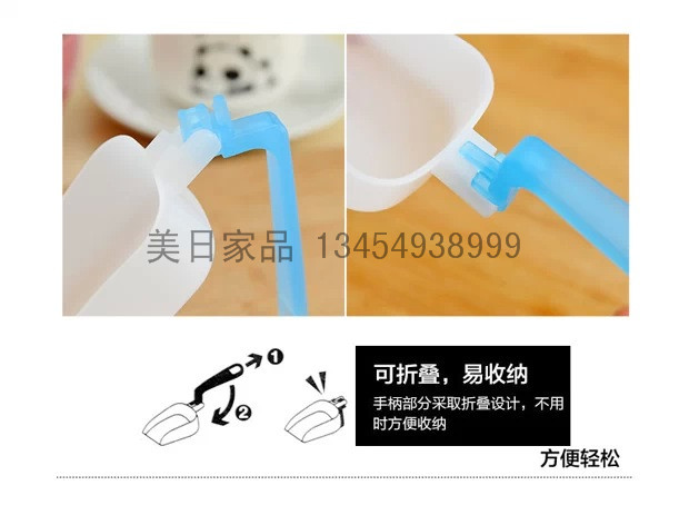 Japan KM 1058 creative kitchen ice scraper shovel shovel food folding kitchen spatula Japan KM 1058 creative kitchen ice scraper shovel shovel food folding kitchen spatula