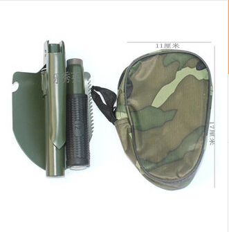 Small multifunctional folding field shovel 30 percent spade 101~420g