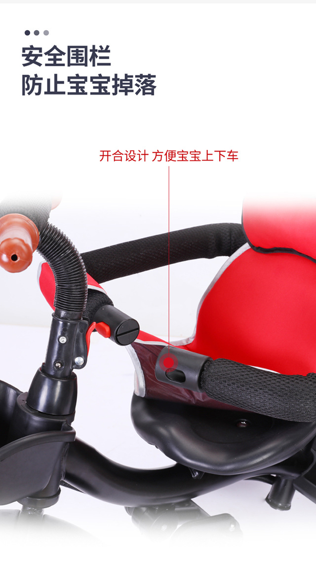 Factory Wholesale Jinming Children's Tricycle Bicycle 1-3-6 Years Old Bicycle Baby Stroller Children's Bicycle Factory Wholesale Jinming Children's Tricycle Bicycle 1-3-6 Years Old Bicycle Baby Stroller Children's Bicycle