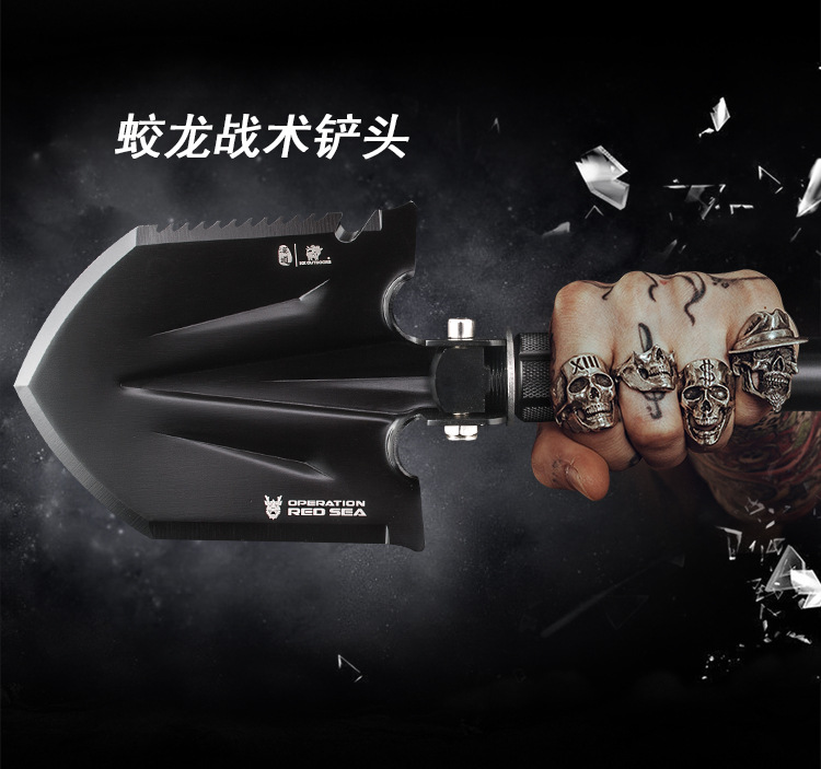 HX Outdoors China Shovel Outdoor Car Multifunction Folding Spade Military Shovel Manganese Steel Military Shovel Military Version Original Product HX Outdoors China Shovel Outdoor Car Multifunction Folding Spade Military Shovel Manganese Steel Military Shovel Military Version Original Product