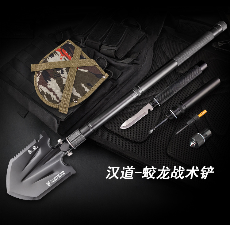 HX Outdoors China Shovel Outdoor Car Multifunction Folding Spade Military Shovel Manganese Steel Military Shovel Military Version Original Product HX Outdoors China Shovel Outdoor Car Multifunction Folding Spade Military Shovel Manganese Steel Military Shovel Military Version Original Product