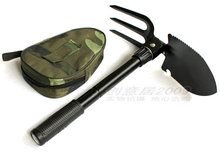 Outdoor Supplies Equipment Folding Shovel Shovel Folding Table for Car Shovel Camping Shovel Medium Black Multifunctional