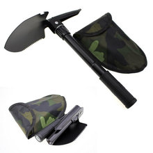 Outdoor Supplies Equipment Folding Shovel Shovel Folding Table for Car Shovel Camping Shovel Medium Black Multifunctional