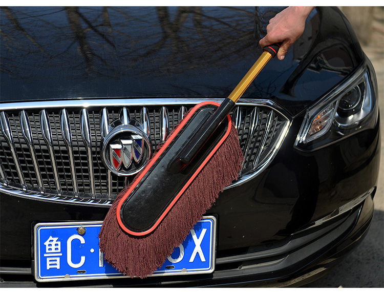 Car Supplies Duster Car Mop Cotton Thread Wax Mop Wax Brush Cleaning Supplies Cleaning Tools Car Brush Cleaning