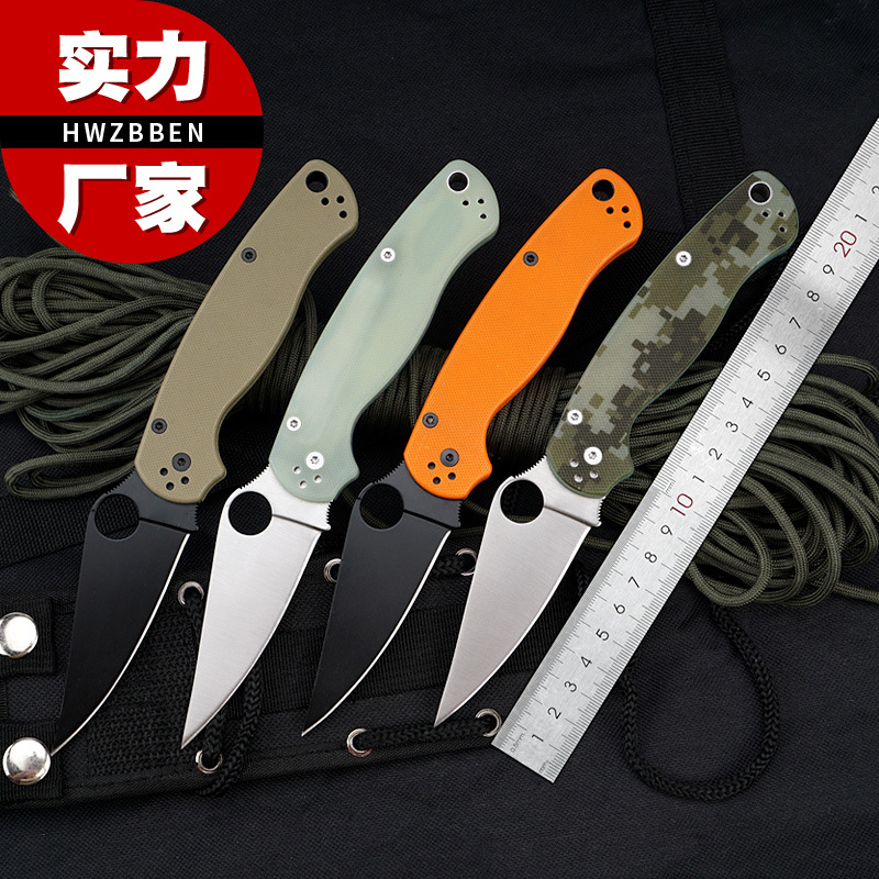 Yangjiang Outdoor Tool Camping Survival Tool 440 Stainless Steel High Quality Gift Multi-Function Folding Knife