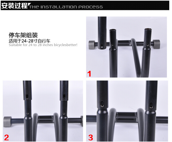 Bicycle bike stand, bike rack, L-type bike stand Bicycle bike stand, bike rack, L-type bike stand