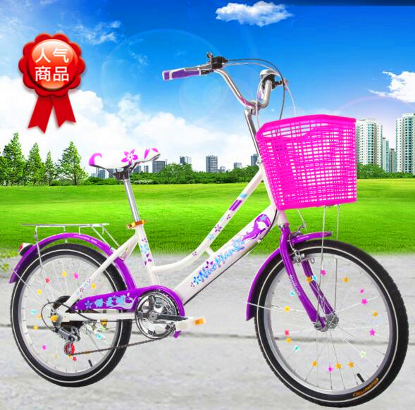 The princess bike girl&#039;s bicycle is 18 inches, 20 inches and 22 inches.