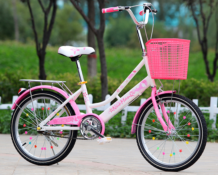 The princess bike girl's bicycle is 18 inches, 20 inches and 22 inches. The princess bike girl's bicycle is 18 inches, 20 inches and 22 inches.