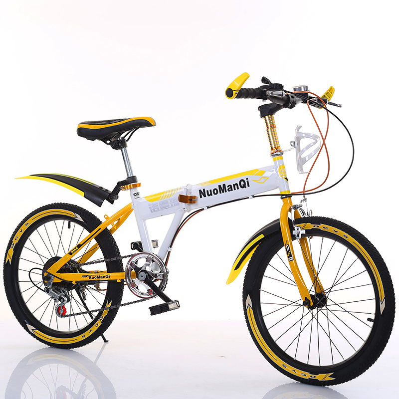 Adult mountain speed change folding bicycle 18 Adult mountain speed change folding bicycle 18