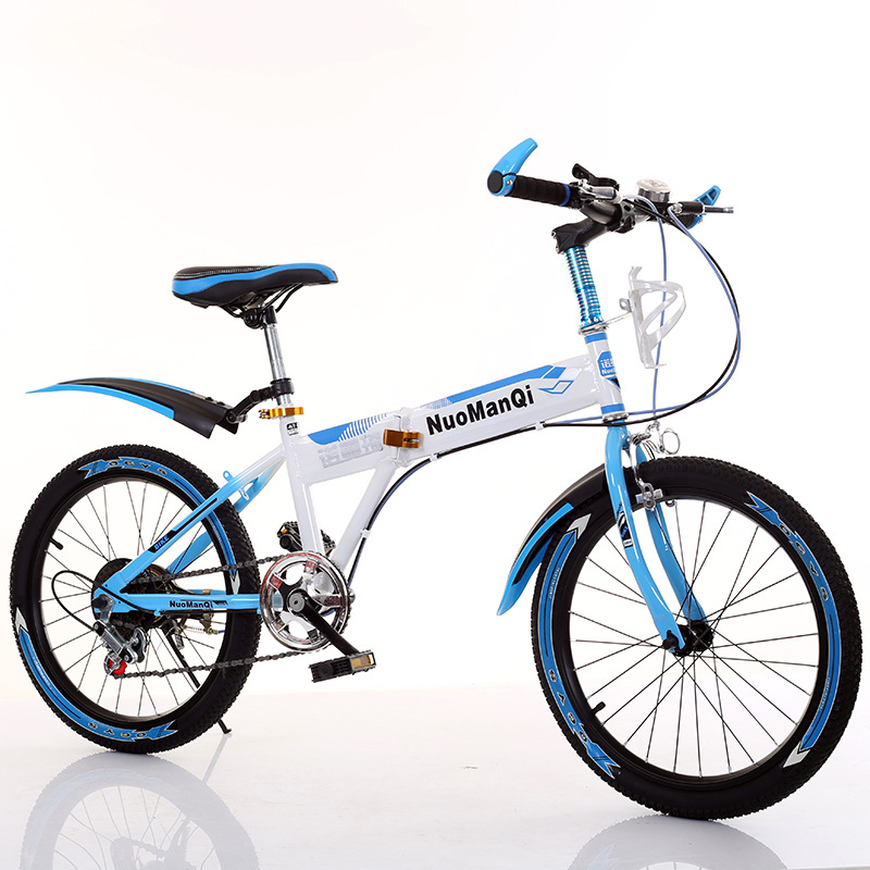 Adult mountain speed change folding bicycle 18 Adult mountain speed change folding bicycle 18