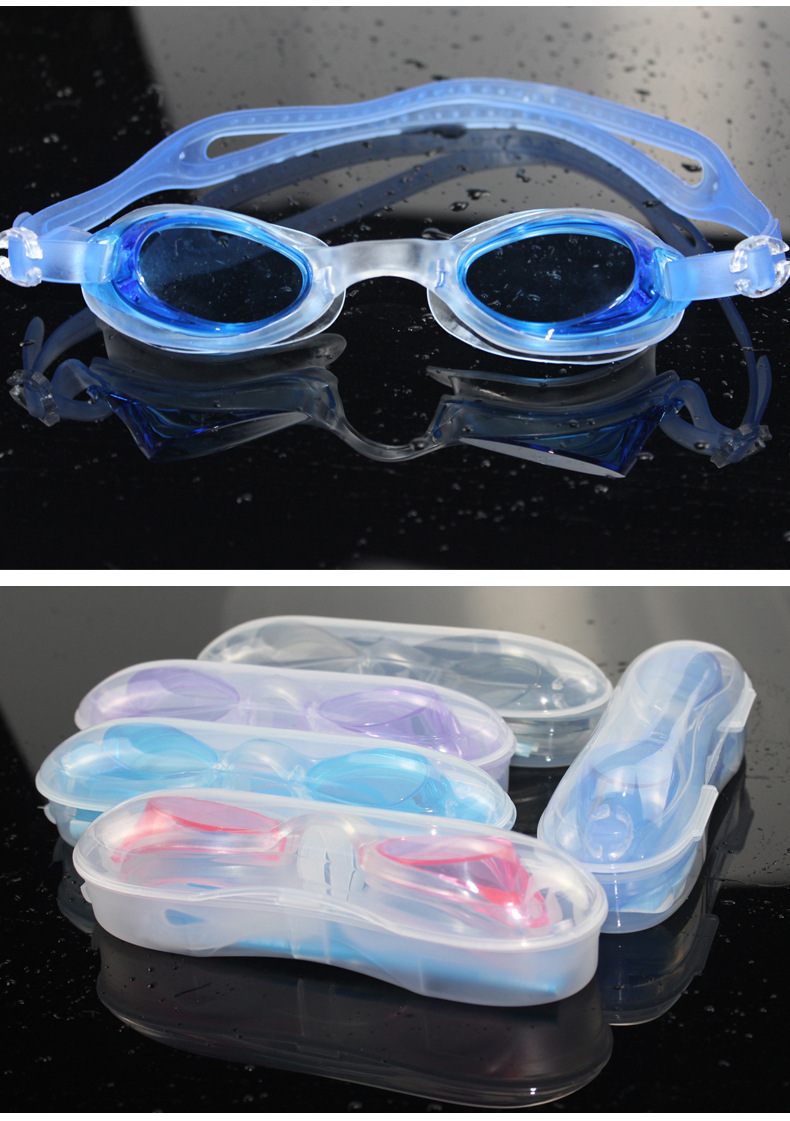 Factory Direct Sales Swimming Glasses Adult Waterproof PVC Swimming Goggle Box Swimming Goggles Swimming Goggles Adult Swimming Supplies Equipment Factory Direct Sales Swimming Glasses Adult Waterproof PVC Swimming Goggle Box Swimming Goggles Swimming Goggles Adult Swimming Supplies Equipment