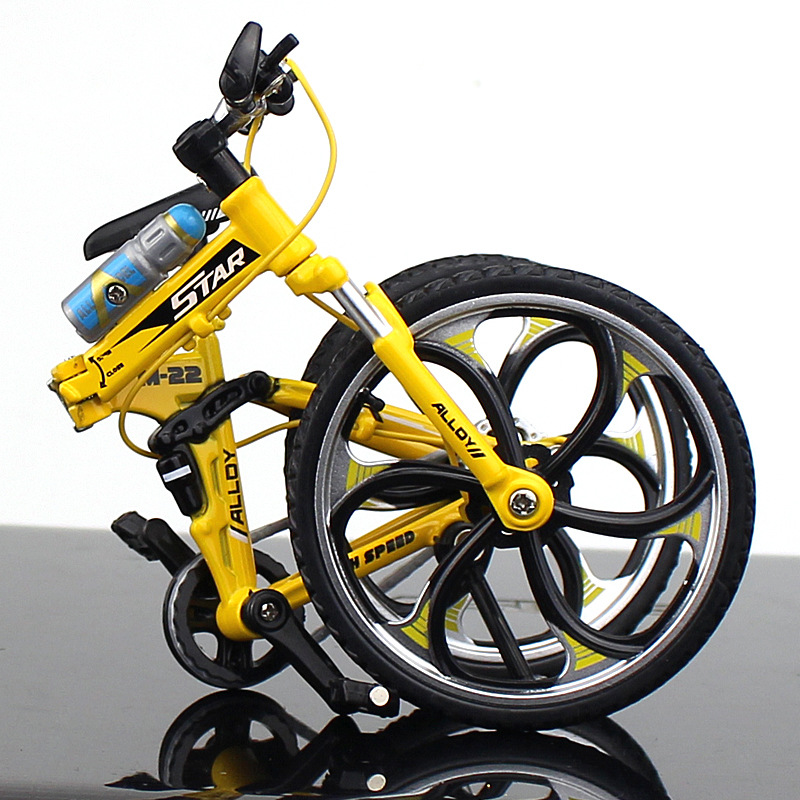 New Cross-Border Creative Alloy Simulation Bike Model Ornaments Mini Bicycle Toy Model Collection Gift New Cross-Border Creative Alloy Simulation Bike Model Ornaments Mini Bicycle Toy Model Collection Gift