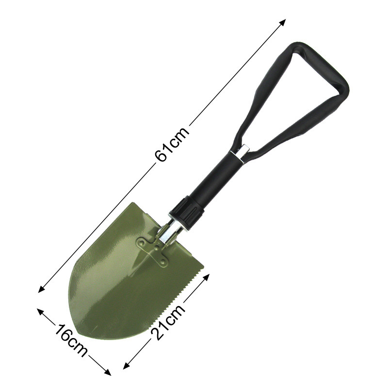 6411 Large Q3 Shovel/Shovel Sub/Army Spade/Folding Spade/Germany/Self-Defense Tool