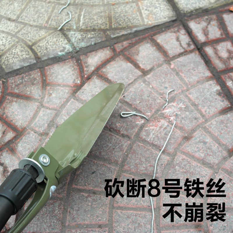 6411 Large Q3 Shovel/Shovel Sub/Army Spade/Folding Spade/Germany/Self-Defense Tool