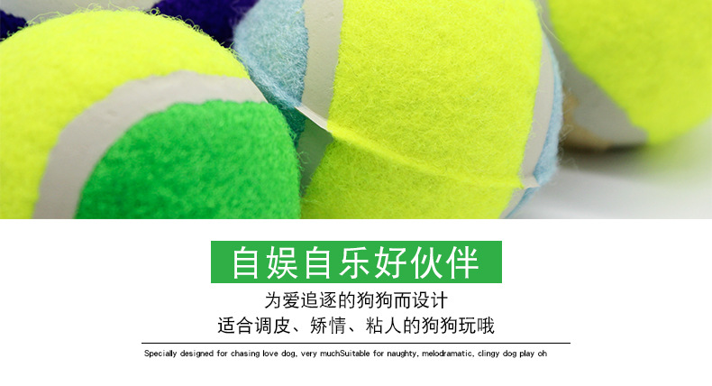 Pet tennis ball color four clothes without jumping golden teddy dog training grinding teeth to chew toys. Pet tennis ball color four clothes without jumping golden teddy dog training grinding teeth to chew toys.