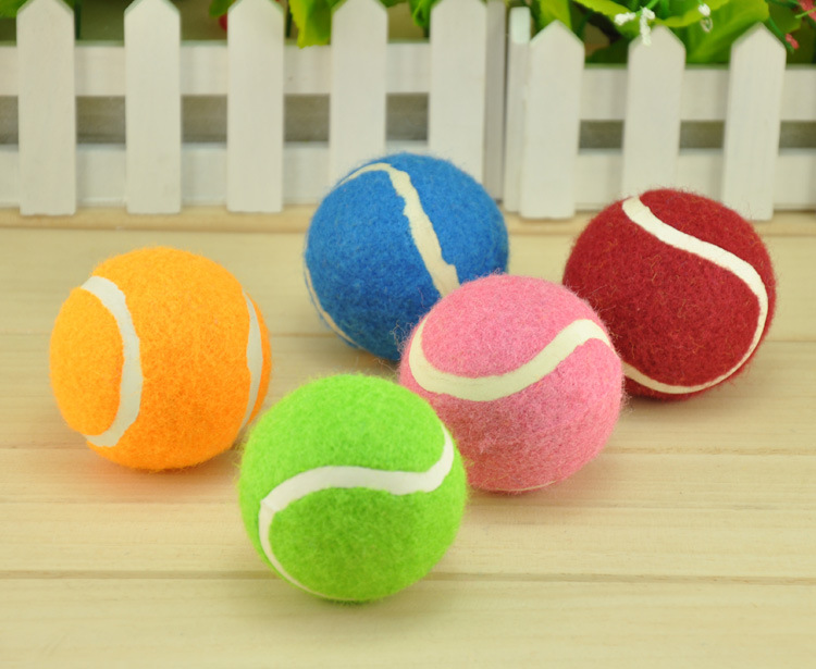 Pet tennis ball color four clothes without jumping golden teddy dog training grinding teeth to chew toys. Pet tennis ball color four clothes without jumping golden teddy dog training grinding teeth to chew toys.