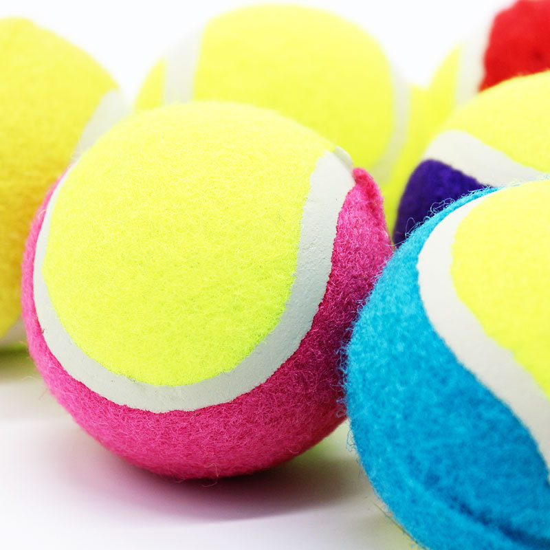 Pet tennis ball color four clothes without jumping golden teddy dog training grinding teeth to chew toys. Pet tennis ball color four clothes without jumping golden teddy dog training grinding teeth to chew toys.