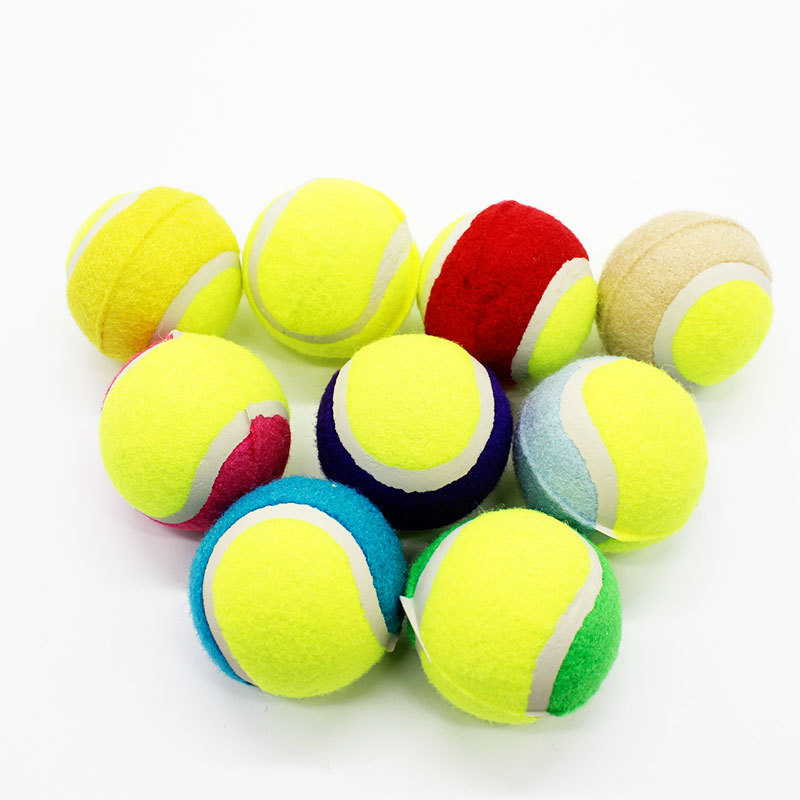 Pet tennis ball color four clothes without jumping golden teddy dog training grinding teeth to chew toys. Pet tennis ball color four clothes without jumping golden teddy dog training grinding teeth to chew toys.