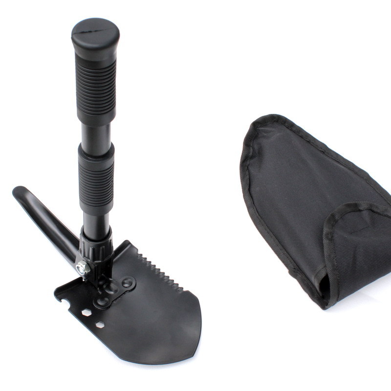 Multifunctional Shovel Lifesaving Shovel Thickened Double Handle Shovel Camping Shovel Small Folding Shovel Army Shovel Army Spade Outdoor