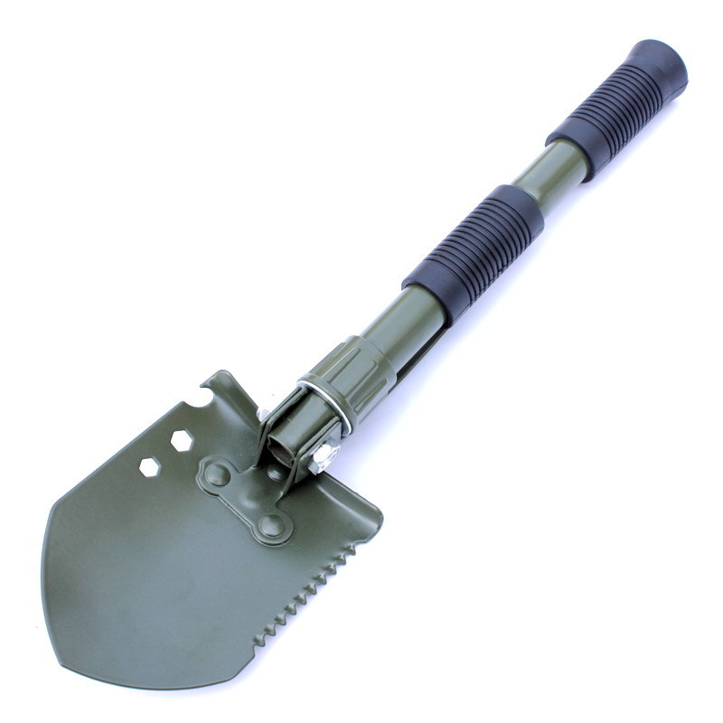 Multifunctional Shovel Lifesaving Shovel Thickened Double Handle Shovel Camping Shovel Small Folding Shovel Army Shovel Army Spade Outdoor