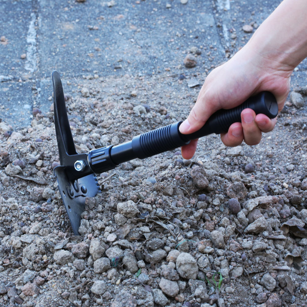 Multifunctional Shovel Lifesaving Shovel Thickened Double Handle Shovel Camping Shovel Small Folding Shovel Army Shovel Army Spade Outdoor