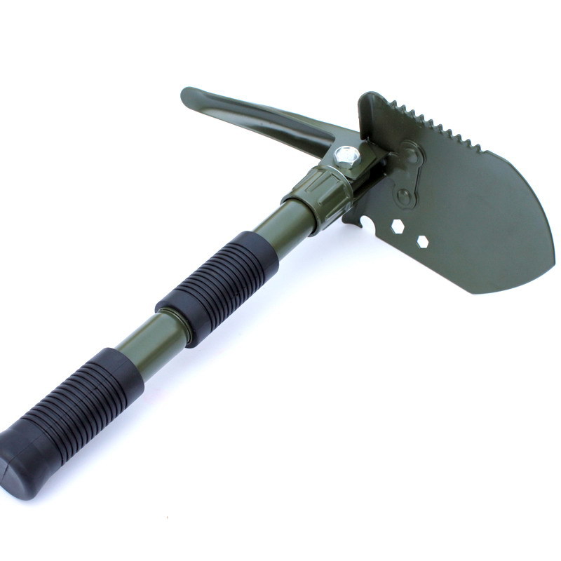 Multifunctional Shovel Lifesaving Shovel Thickened Double Handle Shovel Camping Shovel Small Folding Shovel Army Shovel Army Spade Outdoor