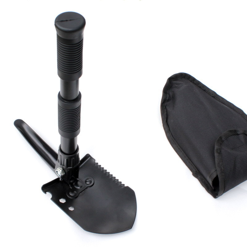 Multifunctional Shovel Lifesaving Shovel Thickened Double Handle Shovel Camping Shovel Small Folding Shovel Army Shovel Army Spade Outdoor