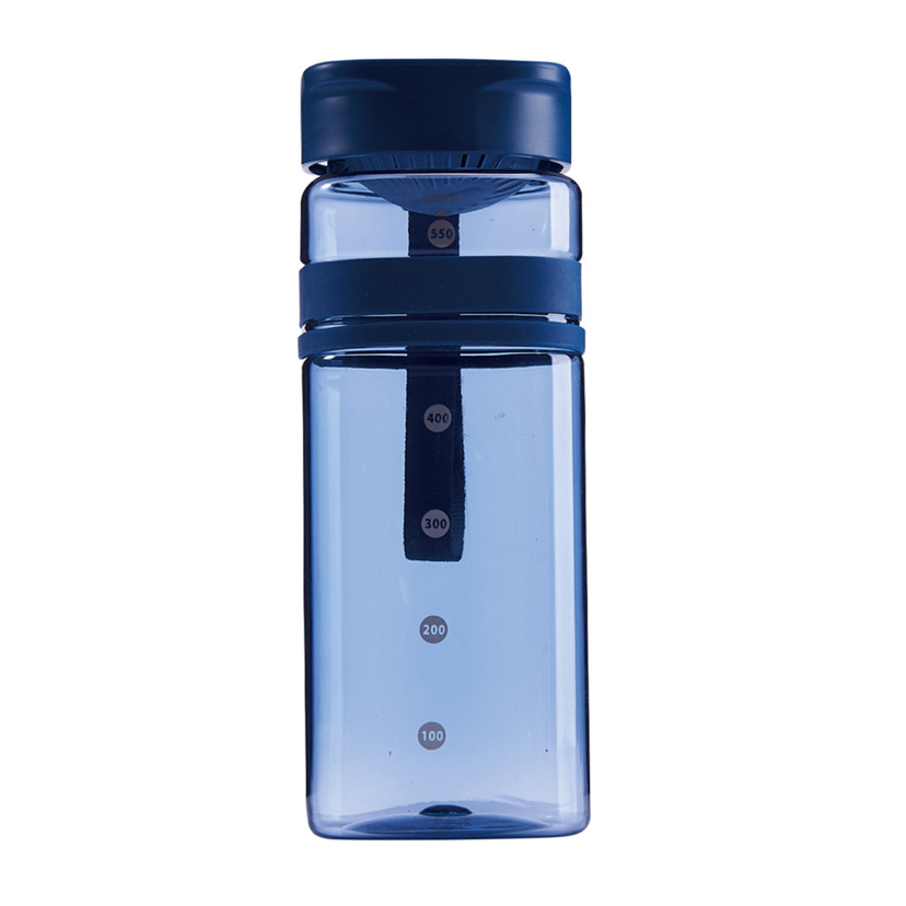 Portable cup with cover student sports cup tea cup plastic leisure