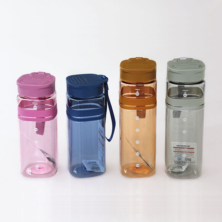 Portable cup with cover student sports cup tea cup plastic leisure Portable cup with cover student sports cup tea cup plastic leisure