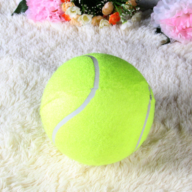 Manufacturer&#039;s direct-selling inflatable signature ball big tennis ball 5-inch 12.7cm pet advertising collection LOGO 