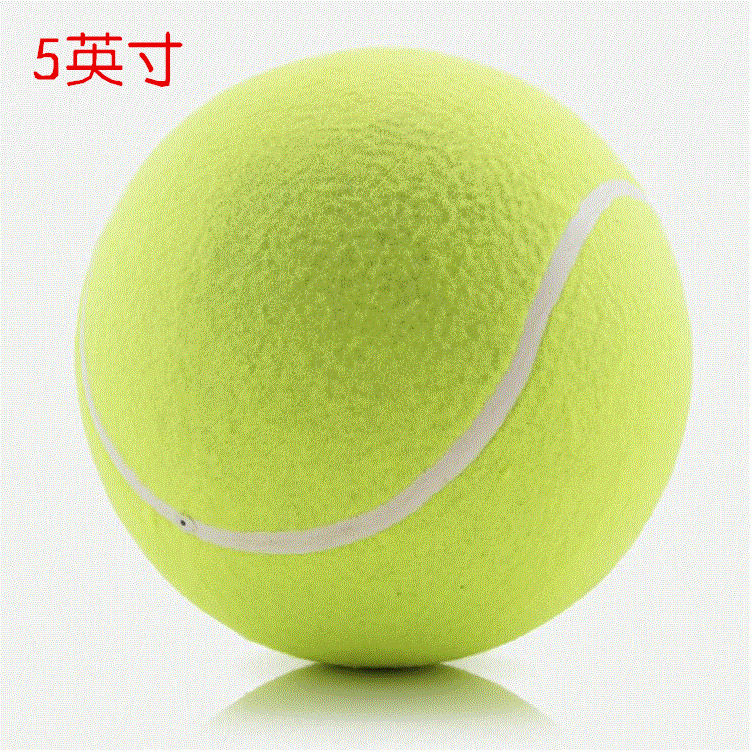 Manufacturer&#039;s direct-selling inflatable signature ball big tennis ball 5-inch 12.7cm pet advertising collection LOGO 