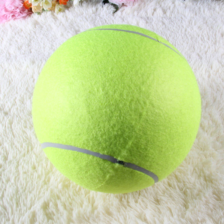 Manufacturer&#039;s direct-selling inflatable signature ball big tennis ball 5-inch 12.7cm pet advertising collection LOGO 