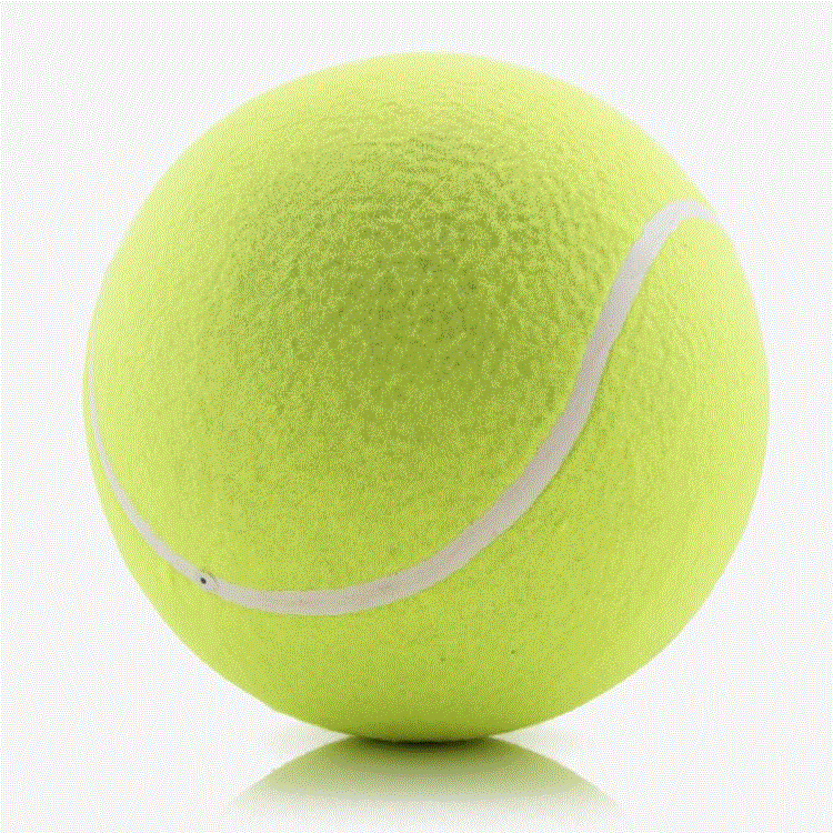 Manufacturer's direct-selling inflatable signature ball big tennis ball 5-inch 12.7cm pet advertising collection LOGO Manufacturer's direct-selling inflatable signature ball big tennis ball 5-inch 12.7cm pet advertising collection LOGO