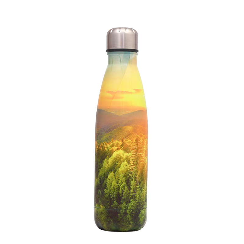 Thermos Cup Sports Cup Creative Coke Bottle 500ml Stainless Steel Coke Cup Thermos Bottle