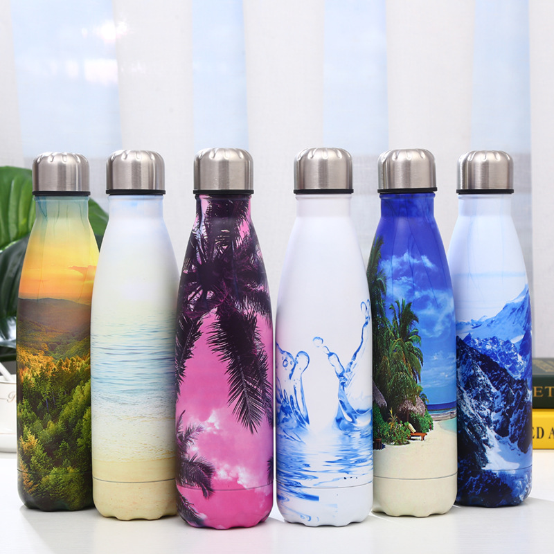 Thermos Cup Sports Cup Creative Coke Bottle 500ml Stainless Steel Coke Cup Thermos Bottle Thermos Cup Sports Cup Creative Coke Bottle 500ml Stainless Steel Coke Cup Thermos Bottle
